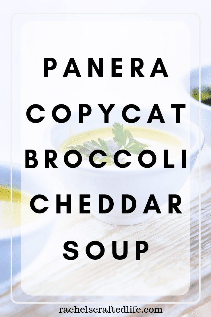 You are currently viewing Panera Copycat: Cheddar Broccoli Soup