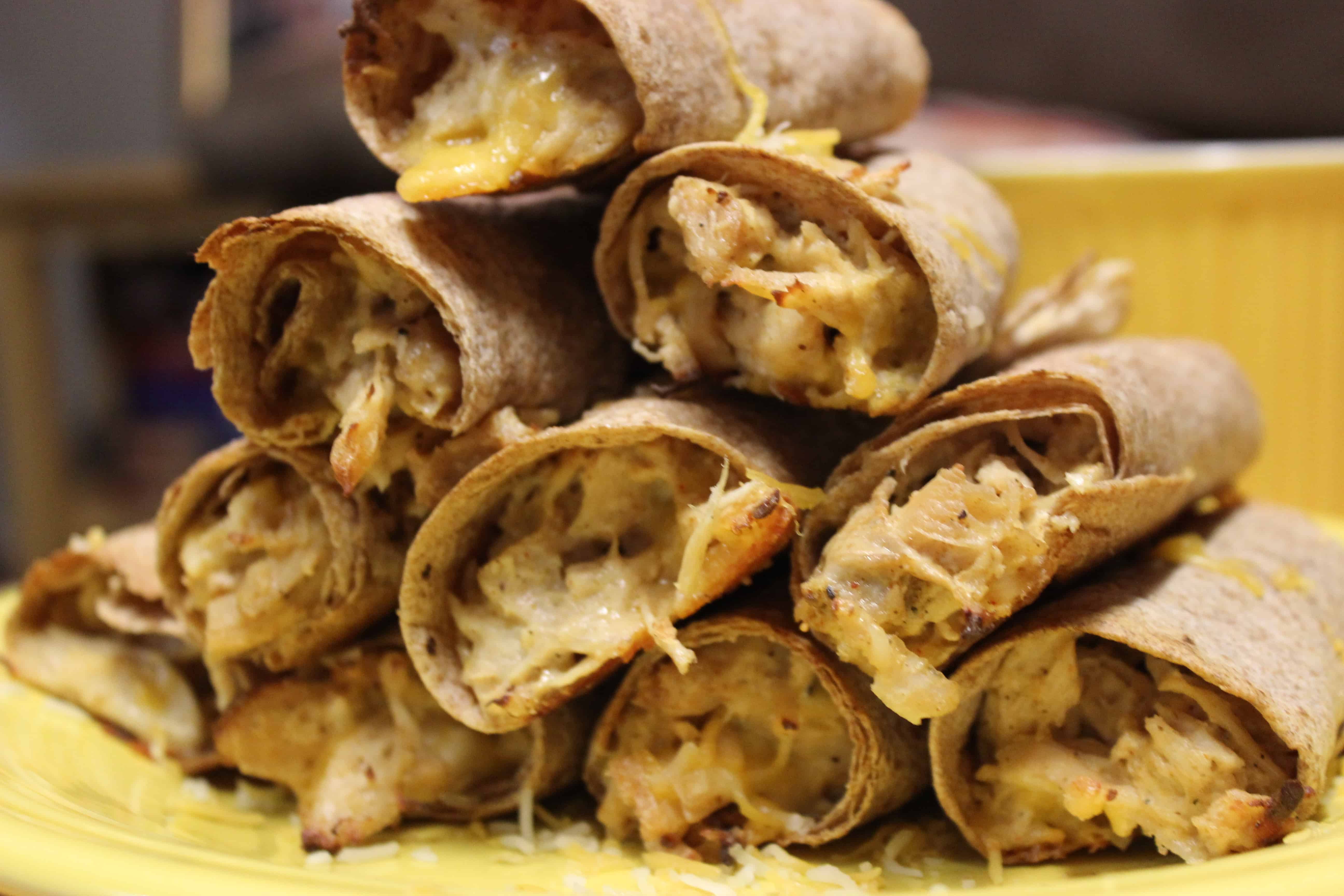 You are currently viewing Cheesy Chicken Taquitos