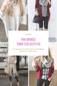 Read more about the article Pin-spired Thrifted Outfits: January
