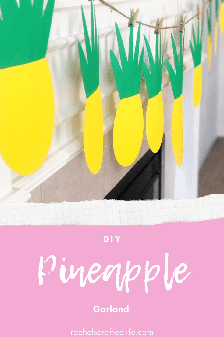 You are currently viewing DIY: Paper Pineapple Garland