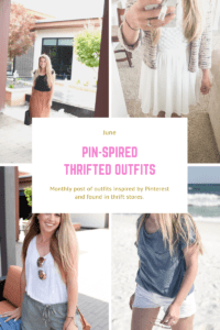 Read more about the article Pin-spired Thrifted Outfits: June