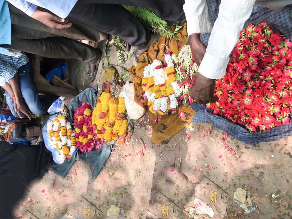 Flower Market in Varanasi, India
