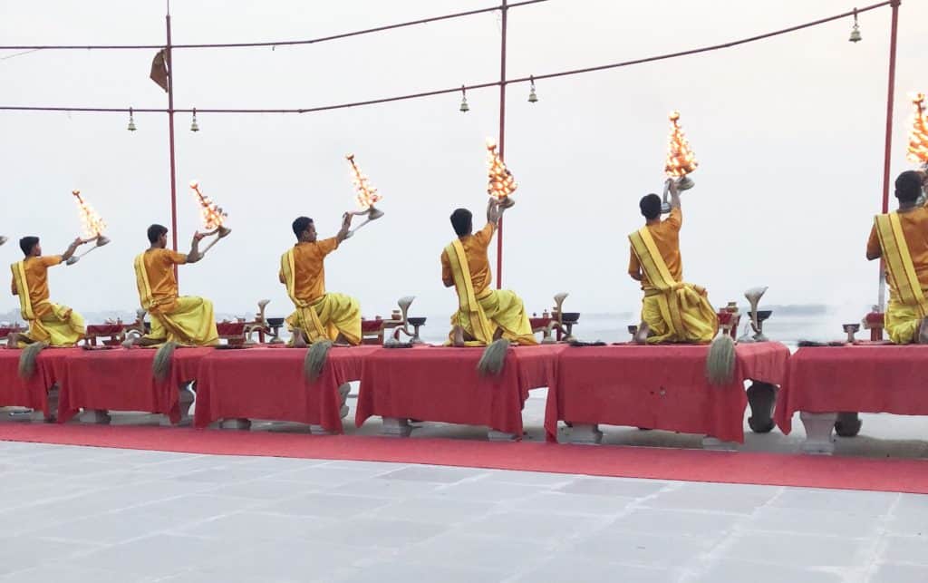 Sunrise Ceremony in Varanasi, India