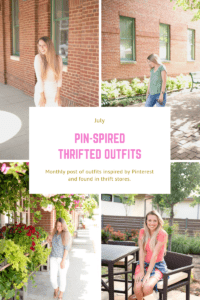 Read more about the article Pin-spired Thrifted Outfits: July