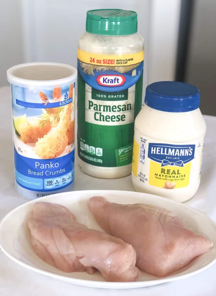 ingredients for mayo chicken