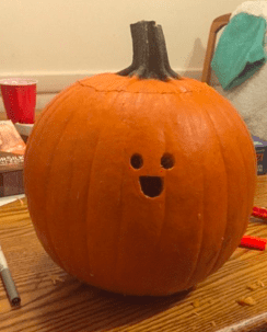 funny and simple pumpkin carving