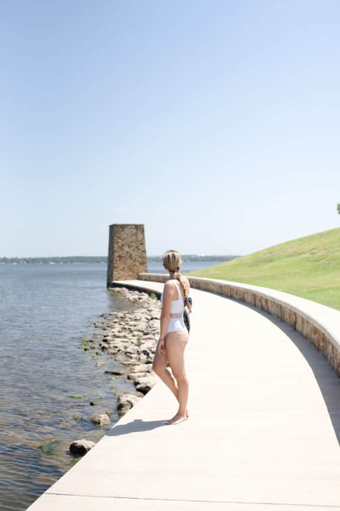Twin Points beach. A lake beach in the Dallas Fort Worth Area