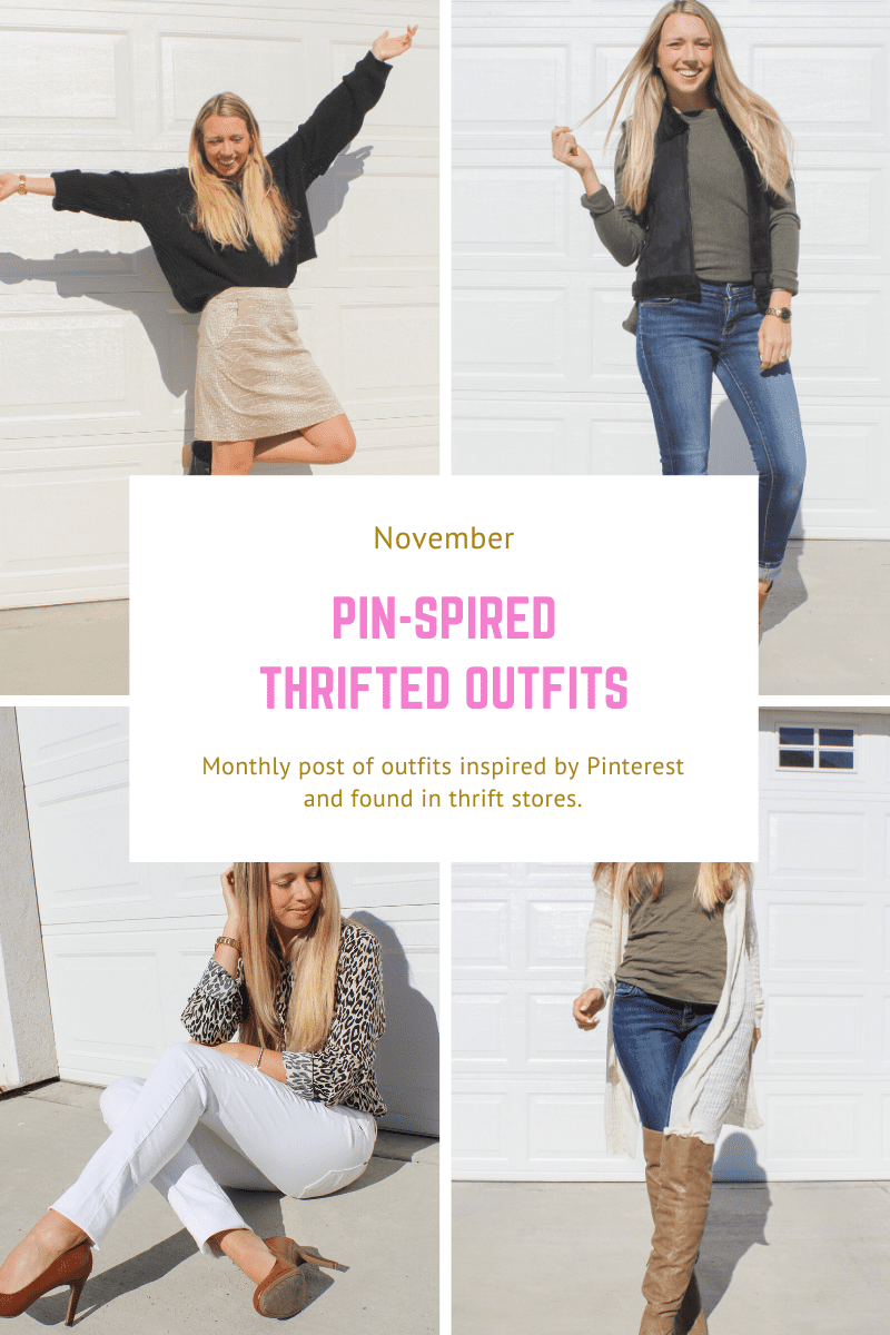 You are currently viewing Pin-spired Thrifted Outfits: November