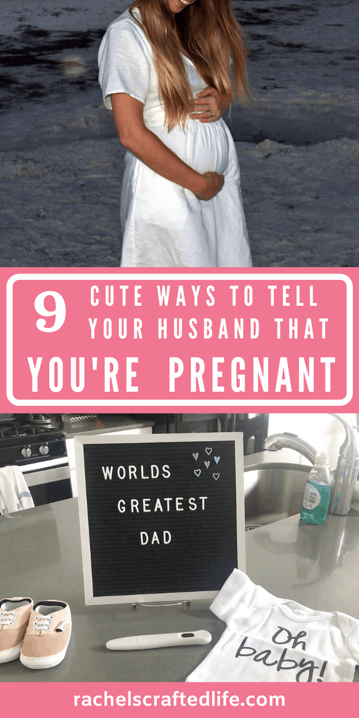 9 Cute Pregnancy Announcements For the Dad to Be - Rachel's Crafted Life