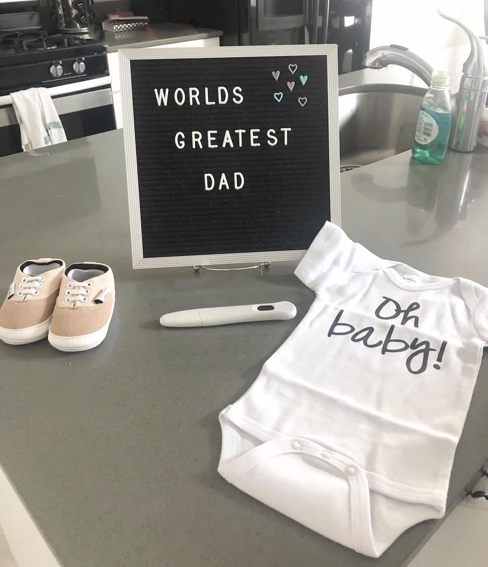 9 Cute Pregnancy Announcements For the Dad to Be - Rachel's Crafted Life