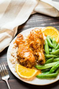 Orange chicken dump meal that is easy to prepare and easier to cook. No hassle meals that you can meal prep and cook as needed. 