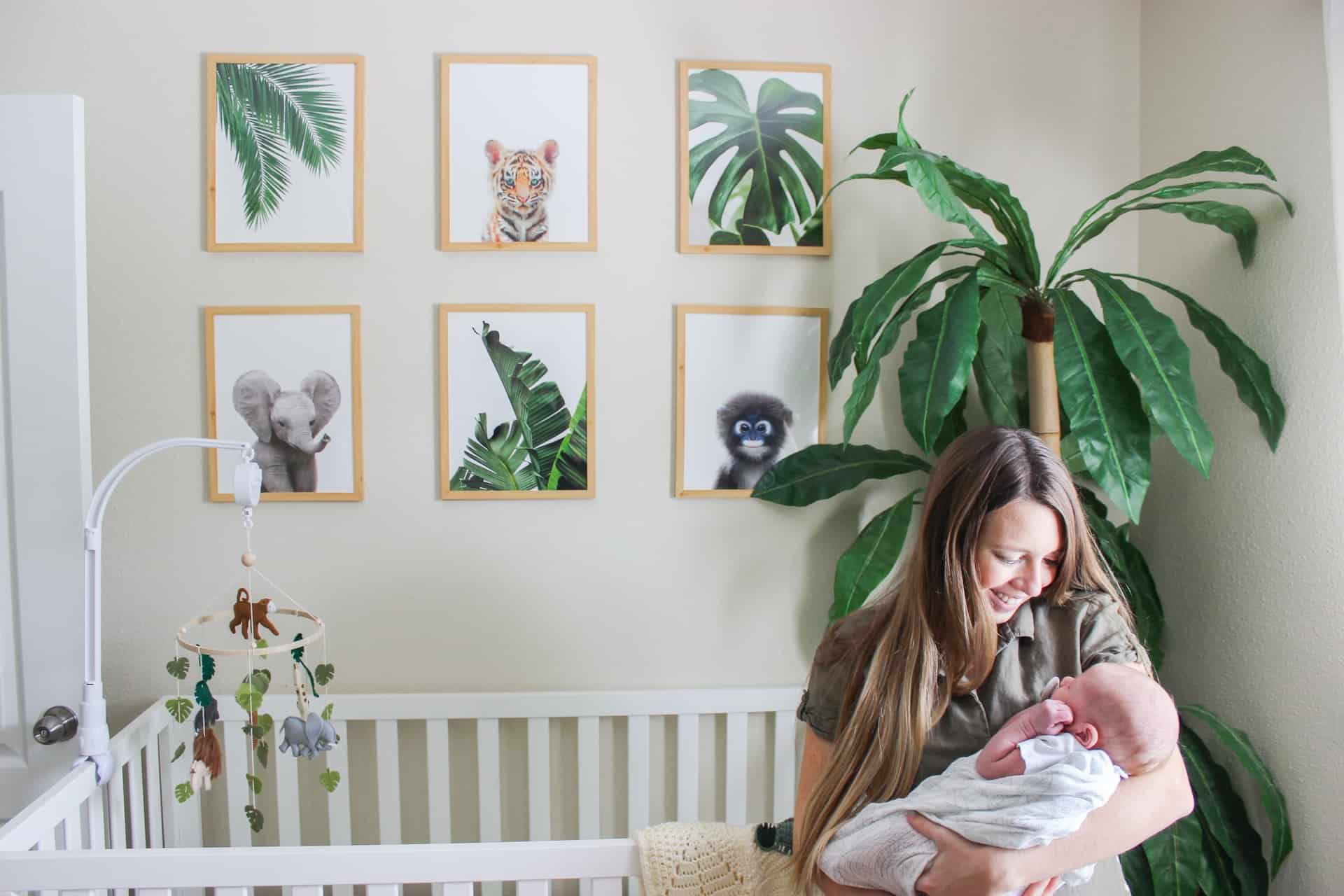 Gender Neutral Safari Nursery Reveal - Rachel's Crafted Life