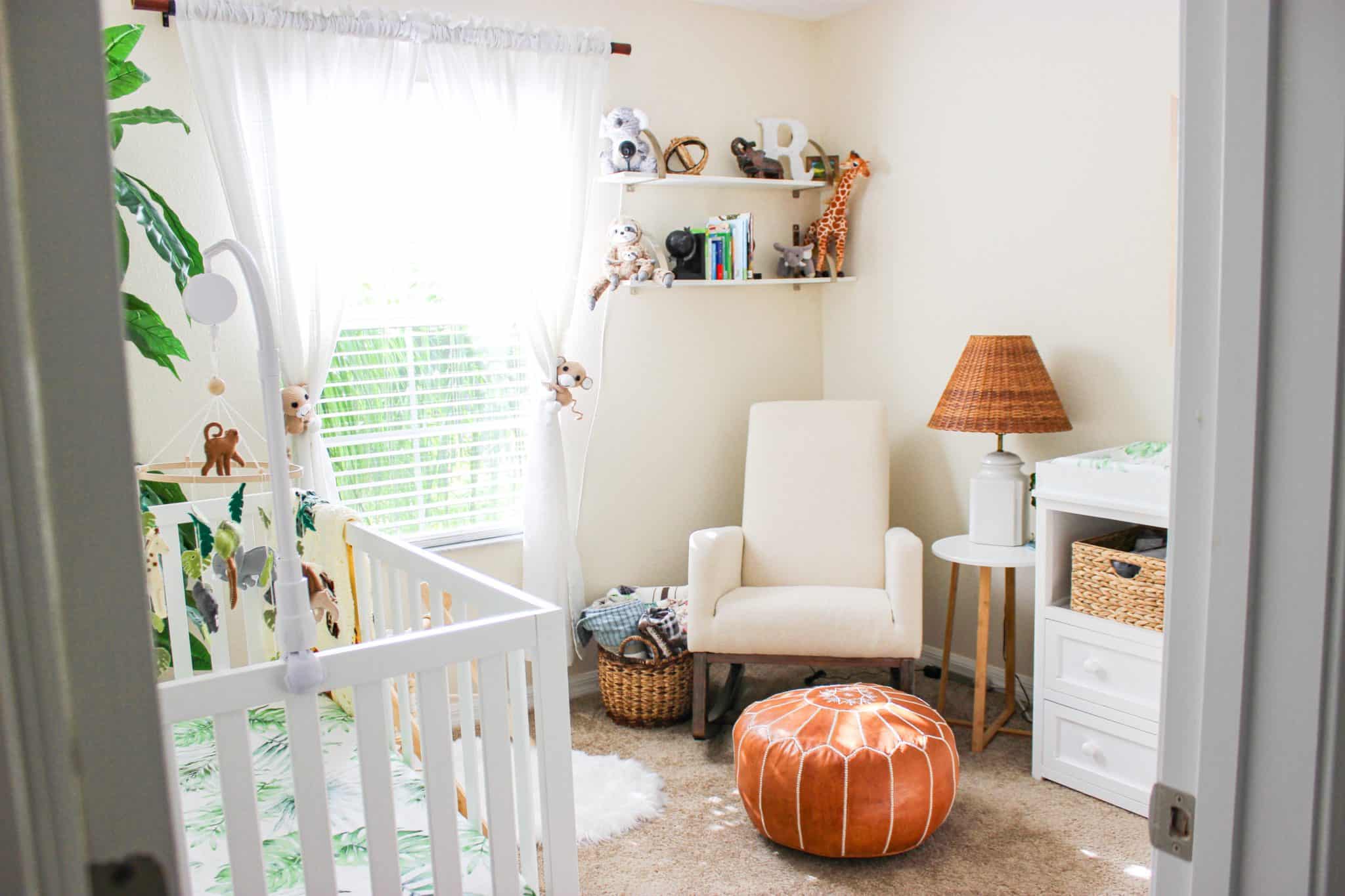 Gender Neutral Safari Nursery Reveal - Rachel's Crafted Life