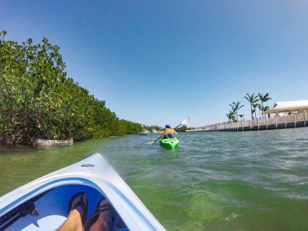 kayaking in key west florida. This one day key west itinerary gives you a fun filled day that hits all the must do activities while in Key West. The keys are a tropical destination full of warm sun, beach houses and history.
