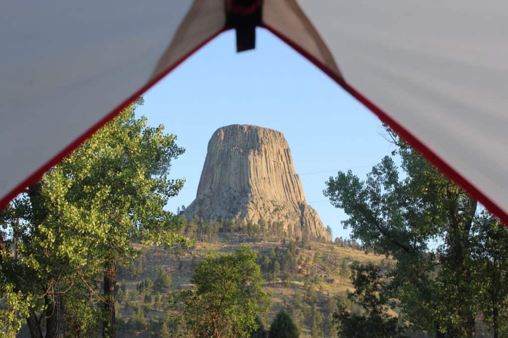 bucket list places to visit in the US like Devils Tower.