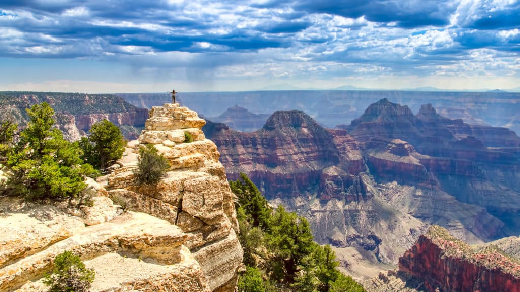 The Grand Canyon in Arizona is one of the most popular places to visit in the US.