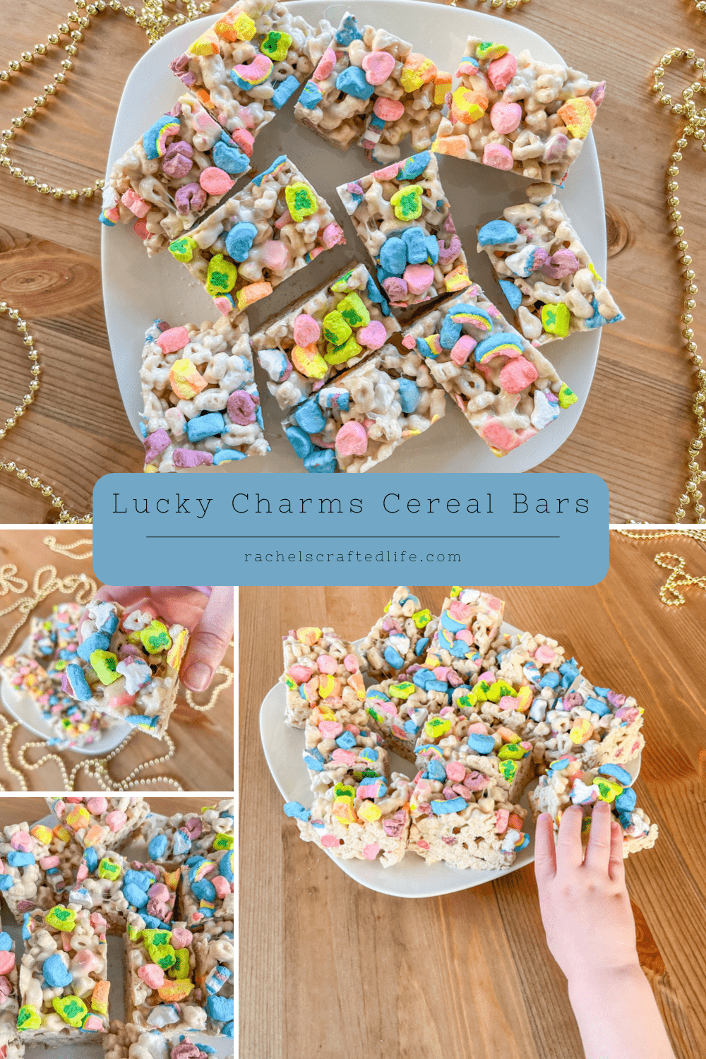 You are currently viewing ￼Lucky Charms Cereal Bars Recipe