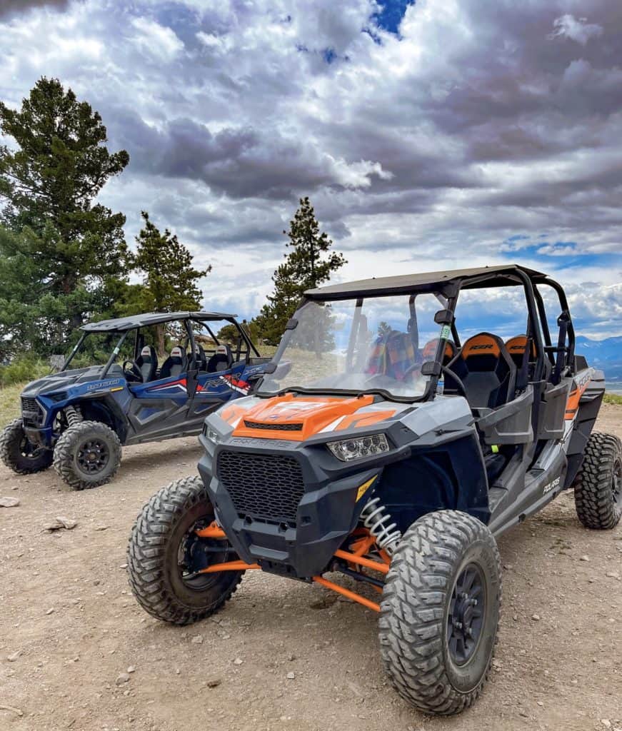 Another fun option for things to do in Buena Vista is to go off roading in the mountains.