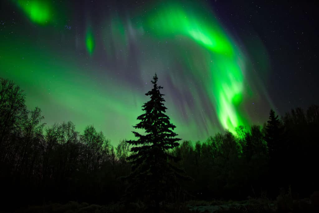 a bucket list winter vacation is to visit Fairbanks, Alaska and see the northern lights.
