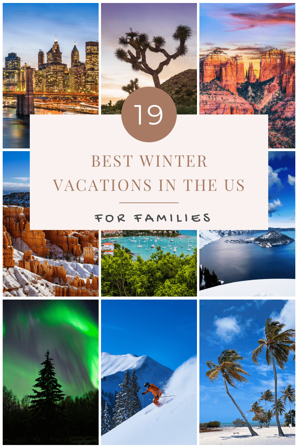 You are currently viewing 19 Best Winter Vacations in the US for Families