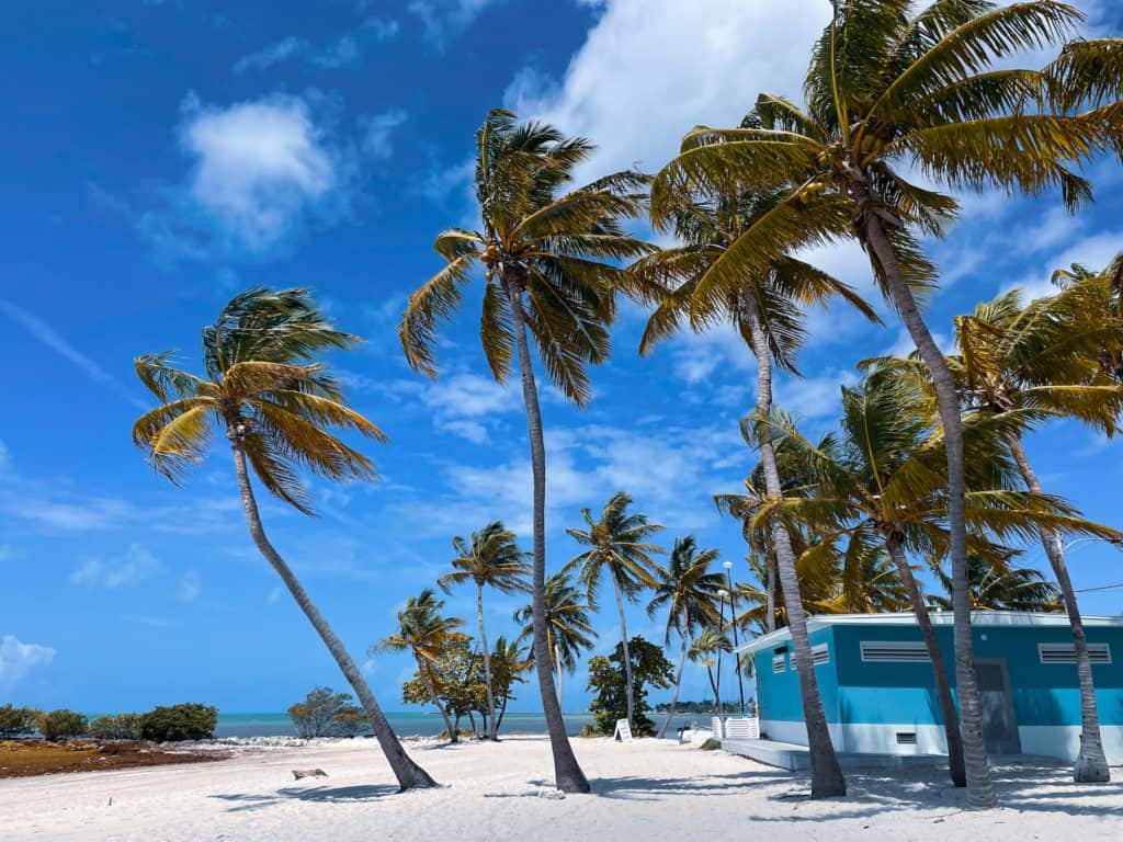 one of the best warm winter vacations in the US is the Florida keys. With white sand beaches, palm trees and pastel homes this warm beach paradise is perfect even in the winter.