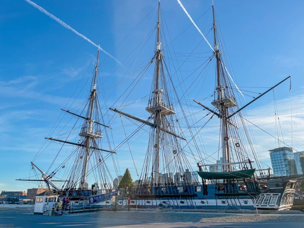 One of the last stops along the Freedom Trail and my personal favorite was the USS Constitution. You can explore all three decks of the ship including seeing the cannons and the captains quarters. Don't miss this during your weekend trip to Boston.