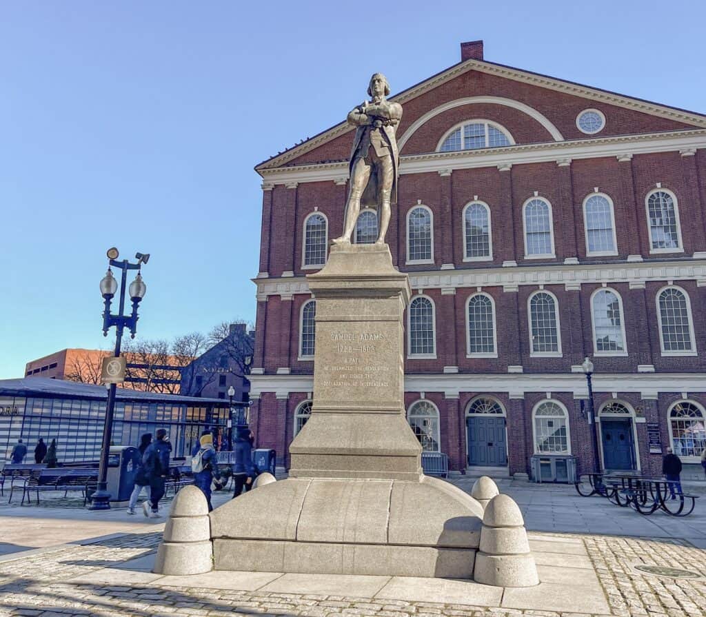 Faneuil Hall, one of the 16 stops on the Freedom Trail is still used as a market place today. Make sure you stop by and do some shopping here during your weekend in Boston.