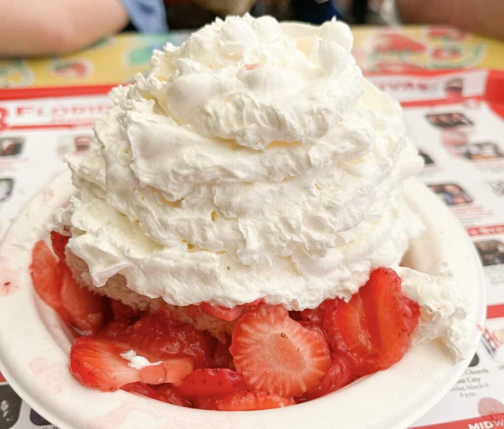 A must try thing to do in Plant City, FL  is tasting the world famous strawberry shortcake from Parksdale farm market.
