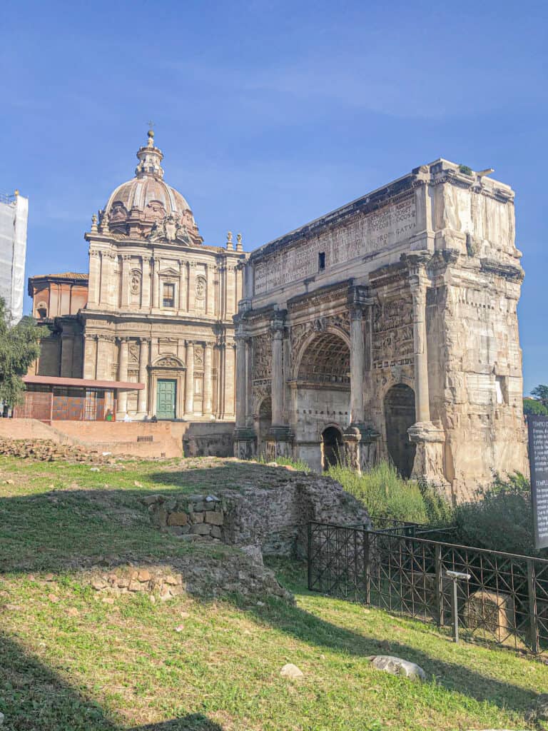 The Roman Forum is one of the amazing sights to see while in Rome