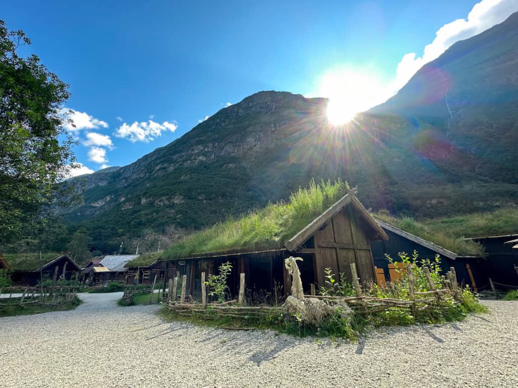 The viking village in Gudvangen is a worthwhile addition to any Norway in a Nutshell Tour and is easy to add when you DIY it.