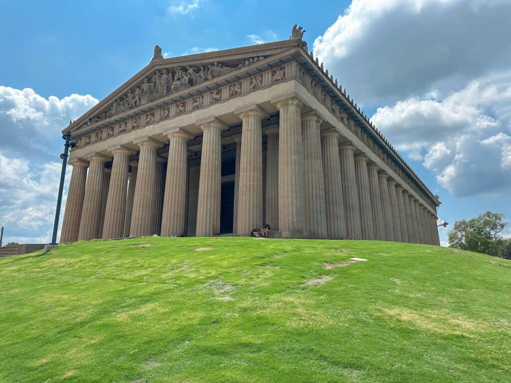 The Parthenon, a little piece of Greece in Nashville, Tennessee